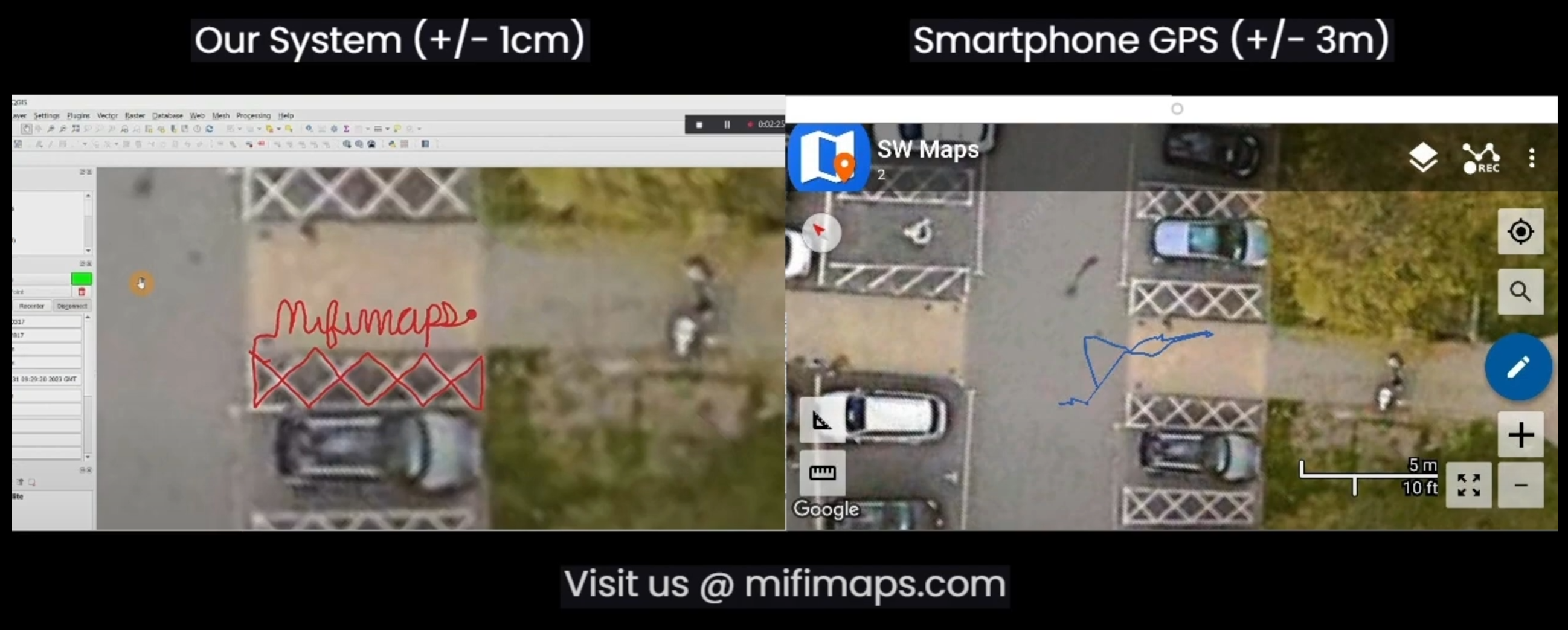 MiFi Maps Comparison